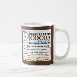 Sonnenverschreibung RX Kakao Tasse
