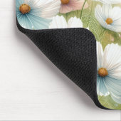 Sonnenverwöhnter Kosmosgarten Mousepad (Ecke)