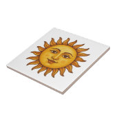 Sonnenvisage Fliese (Seite)