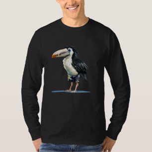 Sonnenvogel des Paradieses mit schwimmenden Trunks T-Shirt