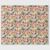 Sonnenvögel (Frühjahrswald) Geschenkpapier (Flach)