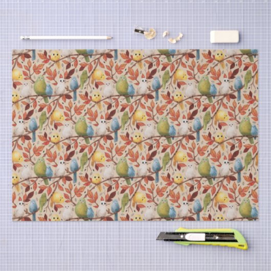 Sonnenvögel (Sapling) Seidenpapier (Handwerk)