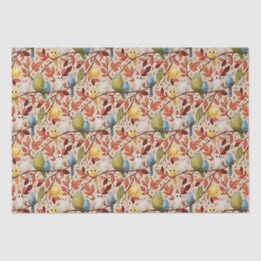 Sonnenvögel (Sapling) Seidenpapier (Vorderseite)