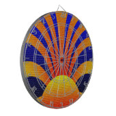 Sonnenwand Dartscheibe (Vorderseite Links)