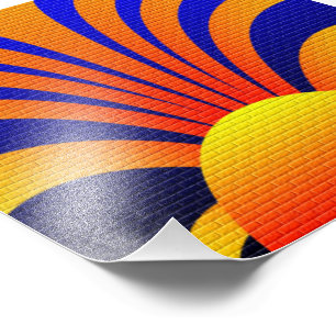 Sonnenwand Fotodruck