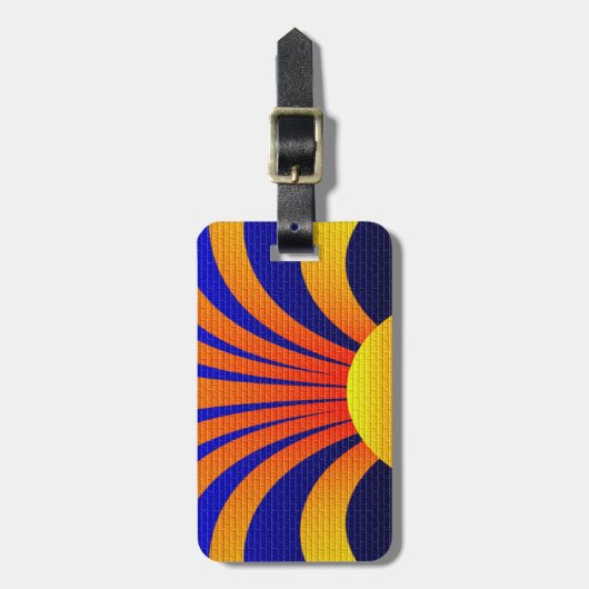 Sonnenwand Gepäckanhänger (Vorderseite vertikal)