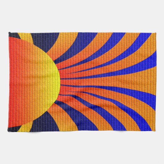 Sonnenwand Geschirrtuch (Horizontal)