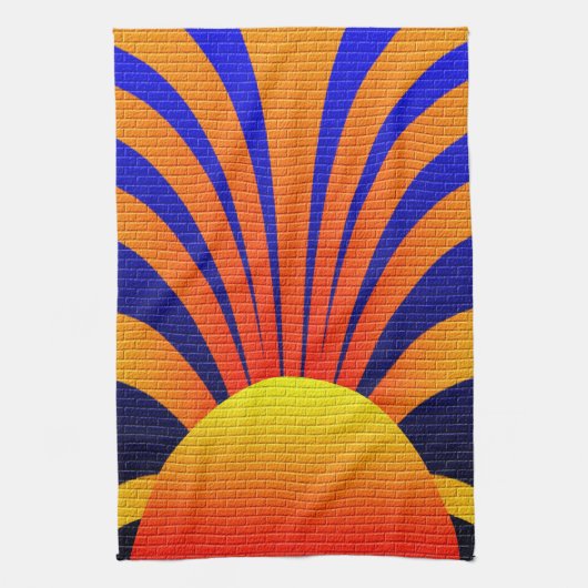 Sonnenwand Geschirrtuch (Vertikal)