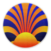 Sonnenwand Keramikknauf (Vorderseite)