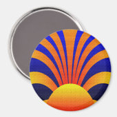 Sonnenwand Magnet (Vorderseite/Rückseite)