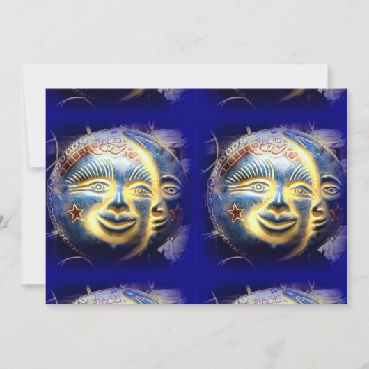 Sonnenwand/Mondgesicht Einladung (Vorderseite)