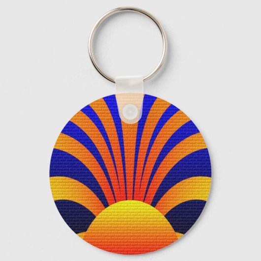 Sonnenwand Schlüsselanhänger (Vorderseite)