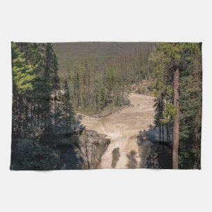 Sonnenwapta-Fälle, Wasserfall-Fotografie Geschirrtuch