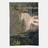 Sonnenwapta-Fälle, Wasserfall-Fotografie Geschirrtuch (Vertikal)