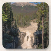 Sonnenwapta-Fälle, Wasserfall-Fotografie Getränkeuntersetzer (Vorderseite)