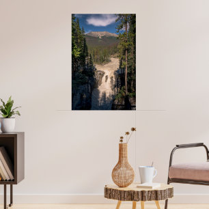 Sonnenwapta-Fälle, Wasserfall-Fotografie Poster