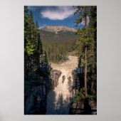 Sonnenwapta-Fälle, Wasserfall-Fotografie Poster (Vorne)