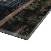 Sonnenwapta-Fälle, Wasserfall-Fotografie Schneidebrett (Ecke)