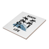 Sonnenwasserwelle Fliese (Seite)