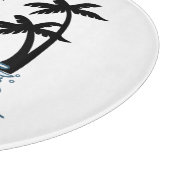 Sonnenwasserwelle Schneidebrett (Ecke)