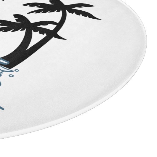 Sonnenwasserwelle Schneidebrett (Ecke)