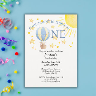 Sonnenwende 1. Geburtstag um die Sonnenjungen Einladung