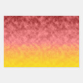 Sonnenwende-Blüte Geschenkpapier Set (Vorderseite 2)