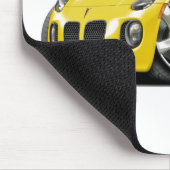 Sonnenwende-gelbes Auto Mousepad (Ecke)