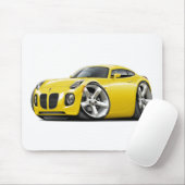 Sonnenwende-gelbes Auto Mousepad (Mit Mouse)