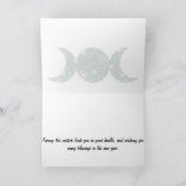 Sonnenwende-Grüße - heidnische Feiertagskarte (Innenseite)