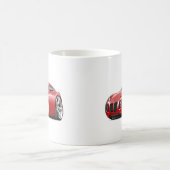 Sonnenwende-Rot-Auto Kaffeetasse (Mittel)