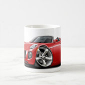 Sonnenwende-rotes Kabriolett Kaffeetasse (Mittel)