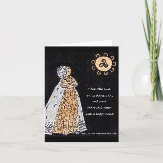 Sonnenwende Sun und Sovereign Karte (Vorderseite)