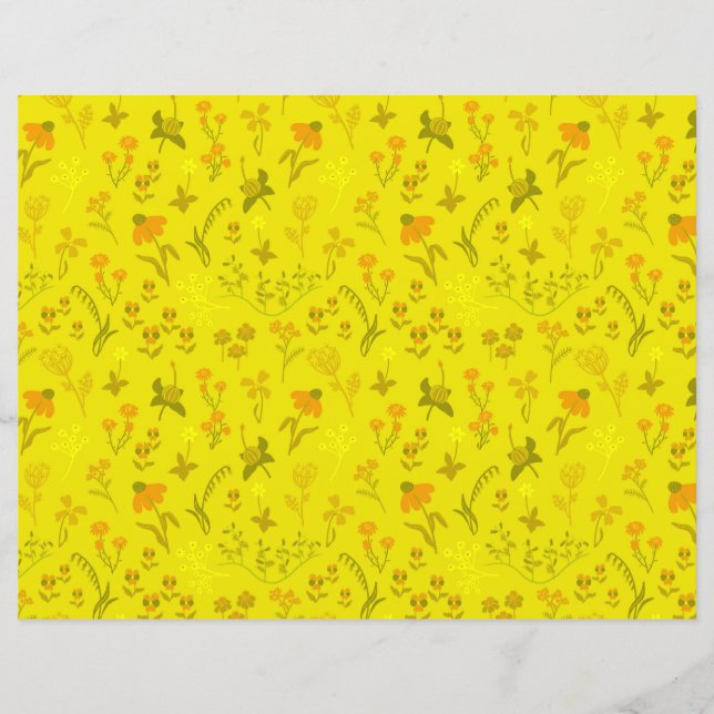 Sonnenwiese-Blume (Vorderseite)