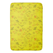 Sonnenwiese-Blume Badematte (Vorderseite Vertikal)