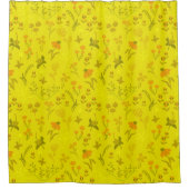 Sonnenwiese-Blume Duschvorhang (Vorderseite)