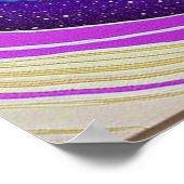 Sonnenwind-Poster Poster (Ecke)