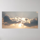 Sonnenwolken Poster (Vorne)