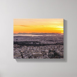SONNENZEIT IN ATHEN LEINWANDDRUCK