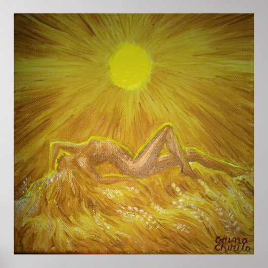 Sonnenzeitlicher Traum Poster (Vorne)