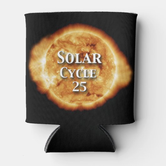 Sonnenzyklus 25 Active Sun Dosenkühler (Vorderseite)
