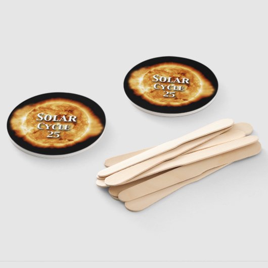 Sonnenzyklus 25 Active Sun Fächer (Non-assembled)