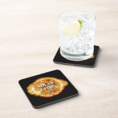 Sonnenzyklus 25 Active Sun Getränkeuntersetzer (Rechte Seite)