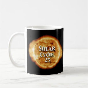 Sonnenzyklus 25 Active Sun Kaffeetasse