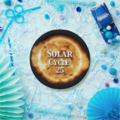 Sonnenzyklus 25 Active Sun Pappteller (Party)