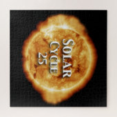 Sonnenzyklus 25 Active Sun Puzzle (Horizontal)