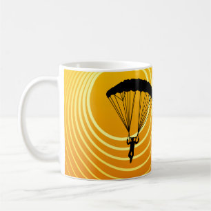 Sonneszene Skydiver Kaffeetasse