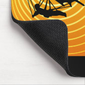 Sonneszenen-Drachenfliegen Mousepad (Ecke)