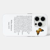 Sonnet # 18 von William Shakespeare Case-Mate iPhone Hülle (Rückseite (Horizontal))