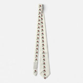 Sonnet # 18 von William Shakespeare Krawatte (Rückseite)